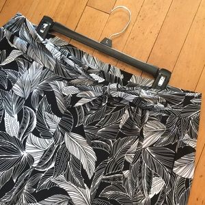 Wide Leg, Tie Waist Pants